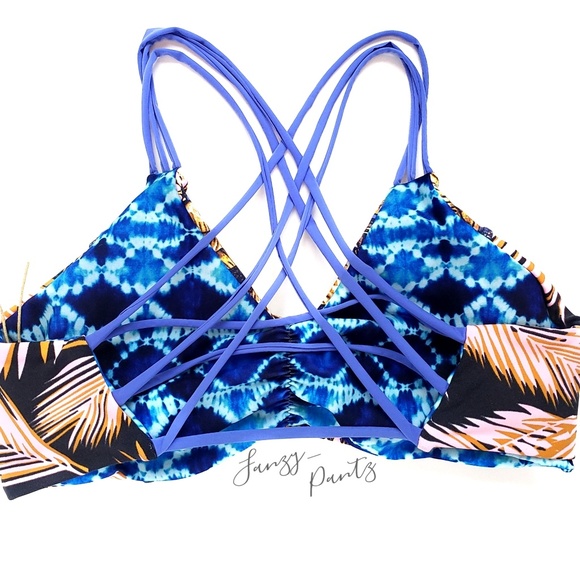 Maaji Bikini Top Strappy Reversible bralette - Picture 4 of 7